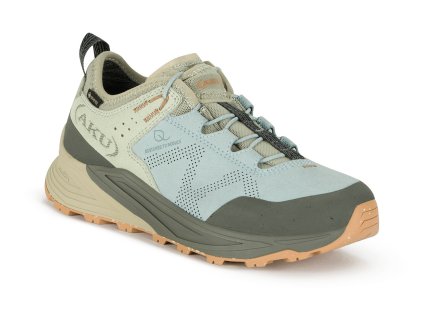 AKU Damen-Trekkingstiefel OMNIA V-LIGHT GTX WS hellblau/hellgrün - blau
