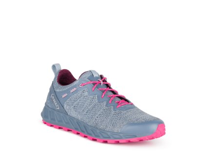 AKU Damen-Trekkingschuhe RAPIDA AIR avio/fluo rosa - grau