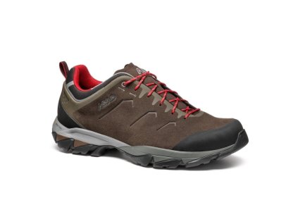 ASOLO Herren-Trekkingschuhe ACADIA LTH GTX MM dunkelbraun/frostgrau - braun