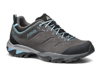 ASOLO Damen-Trekkingschuhe ACADIA LTH GTX ML graphit/himmelblau - grau