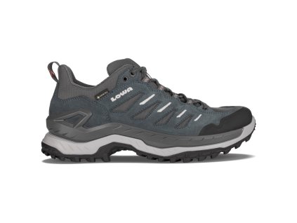 LOWA Herren-Trekkingschuhe INNOVO GTX LO dark petrol/moor - grau