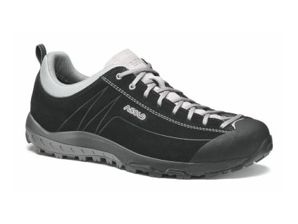 ASOLO Herren-Trekkingstiefel SPACE GV MM schwarz/silber - schwarz