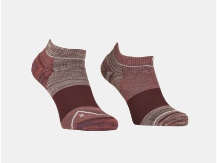 ORTOVOX Damensocken ALPINE LOW SOCKS wild rose - rot