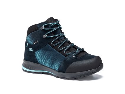 HANWAG Damen-Trekkingstiefel KLARSBY BUNION LADY GTX navy/sky - blau