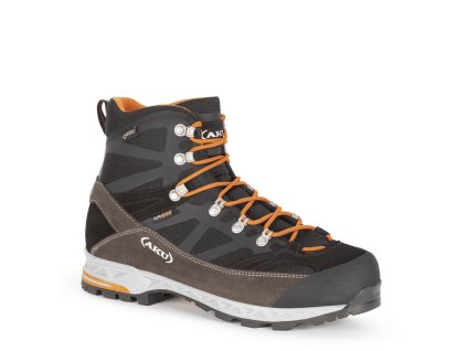 AKU Herren TREKKER PRO GTX schwarz/orange Trekkingstiefel - schwarz