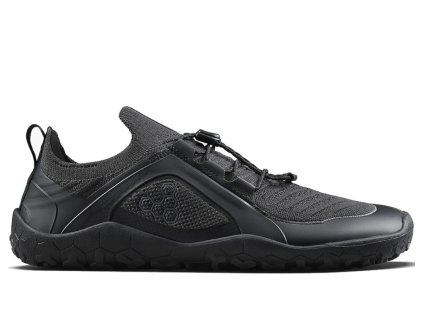 VIVOBAREFOOT Herren Barfußschuhe PRIMUS TRAIL KNIT FG M obsidian/obsidian - schwarz