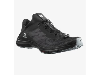 SALOMON Herren-Trekking-Sandalen AMPHIB BOLD 2 schwarz/quarz - schwarz