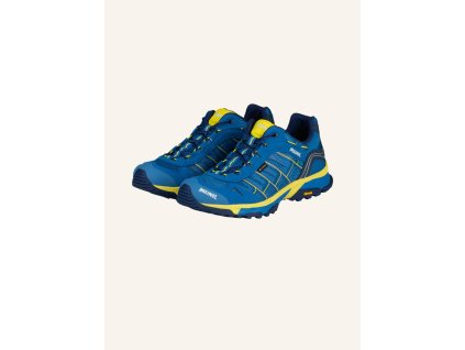 MEINDL Men's FINALE GTX Trekkingstiefel blau/gelb - blau