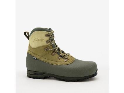 LUNDHAGS Herren-Trekkingstiefel PADJE LIGHT MID oliv/strohfarben - grün