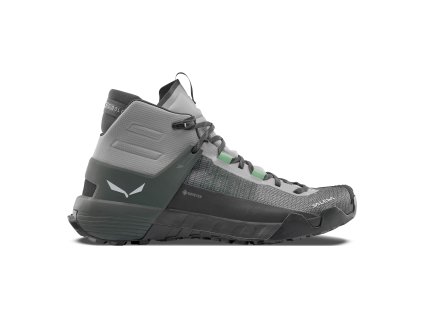 SALEWA Herren-Trekking-Stiefel WILDFIRE NXT MID GTX M alloy/dark olive - grau