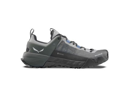 SALEWA Damen-Trekking-Stiefel WILDFIRE NXT GTX W alloy/dark olive - grau/grün