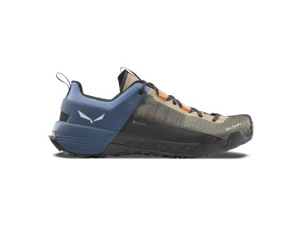 SALEWA Herren-Trekking-Stiefel WILDFIRE NXT GTX M quicksand/dark denim - beige/blau
