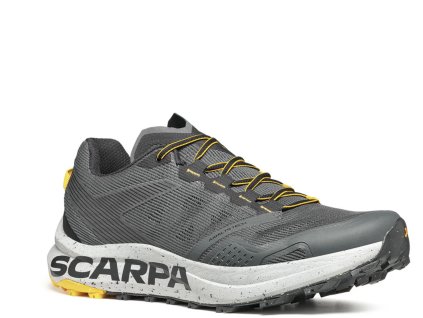 SCARPA Men's SPIN PLANET Laufschuhe anthrazit/safran - grau
