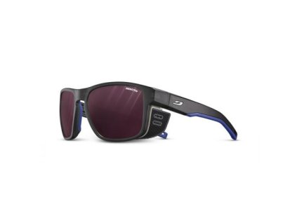 JULBO Sonnenbrille SHIELD M RV 0-4HC schwarz/blau - schwarz