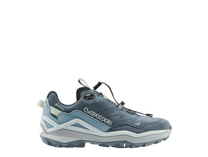 LOWA Damen-Trekkingschuhe MADDOX PRO GTX LO WS rauchblau/blau - blau (Größe EU - komplett 37)
