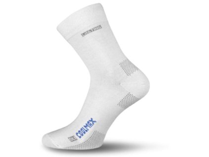 DAUERHAFTE XOL FUNKTIONSSOCKEN MIT SILBERFASER - WEISS (Farbe Weiß, Größe S)