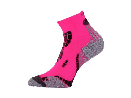 NACHHALTIGE IRM LAUFSOCKE - ROSA (Farbe Rose, Größe L)