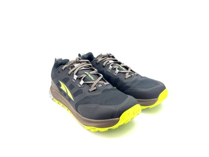 BAZAR - ALTRA Herren Laufschuhe LONE PEAK 9 WATERPROOF LOW lime/black - schwarz (Größe EU - komplett 44,5)