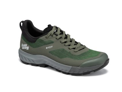 HANWAG Herren-Trekkingstiefel KADURO LIGHT GTX oliv/oliv - grün (Größe EU - komplett 40)