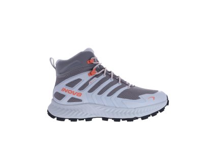 INOV-8 Damen-Trekkingschuhe ROCLITE MID GTX WIDE grau/hellgrau/koralle - grau (Größe EU - komplett 38)