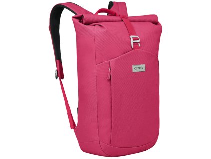 112188 osprey mestsky batoh arcane roll top red pampas cerveny