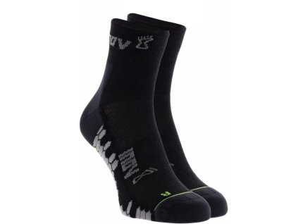 INOV-8 Socken 3 SEASON OUTDOOR SOCK MID schwarz/grau - schwarz/grau (Größe 36-40)