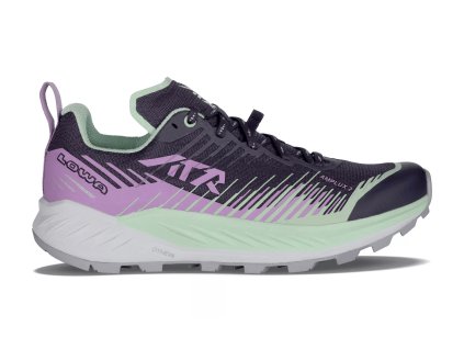 LOWA Damen Trail Schuhe AMPLUX 2 GTX WS lila/pflaume - lila (Größe EU - komplett 38)
