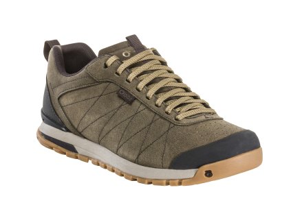 BOZEMAN LOW LEATHER WIDE kantinenbraune Wanderschuhe für Männer - braun (Größe EU - komplett 41,5)