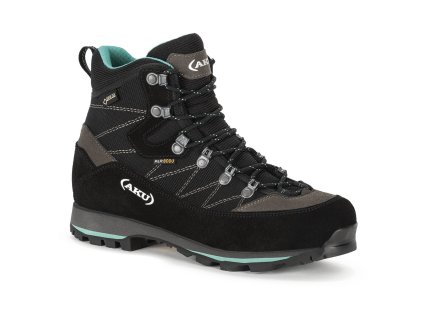 AKU Women's TREKKER LITE III WIDE GTX schwarz/mint Trekkingschuhe - schwarz (Größe EU - komplett 36)