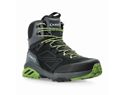 AKU Herren-Trekkingstiefel REACTIVE GTX dunkelgrau/ grün-grau (Größe EU - komplett 42)