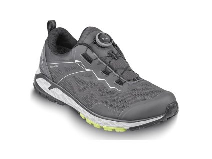 MEINDL Herren Trekkingstiefel POWER WALKER 3.5 (BOA) GTX Anti-Iron/Silber - Grau (Größe EU - komplett 41)