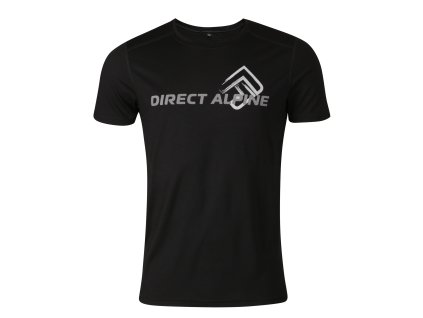 DIRECT ALPINE Herren-T-Shirt FURRY 3.0 schwarz - schwarz (Größe L)