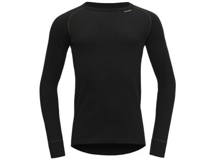 DEVOLD Herren-T-Shirt EXPEDITION MERINO 235 SHIRT MAN schwarz (Größe L)