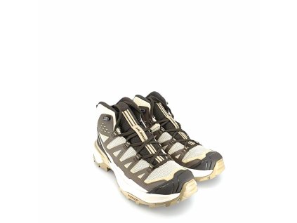 SALOMON Damen-Trekking-Stiefel X ULTRA 360 EDGE MID GTX W zarter Pfirsich/dunkle Erde/Safari - beige (Größe EU - komplett 39 1/3)