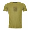 ORTOVOX Herren-T-Shirt 120 COOL TEC MTN CUT TS sweet alison - grün