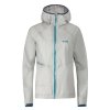 DIRECT ALPINE Damenjacke CYCLONE LADY 2.0 grau/smaragdgrün - grau