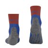 FALKE Herren TREKKING TK2 EXPLORE SHORT COOL kobaltblaue Socken - blau