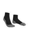 FALKE Men's TREKKING TK5 SHORT COOL schwarz-mix Socken - schwarz/grau