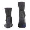 FALKE Herren TREKKING TK1 COOL Asphalt Schmelzsocken - grau