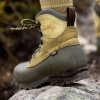 LUNDHAGS Herren-Trekkingstiefel PADJE LIGHT MID oliv/strohfarben - grün