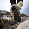 LUNDHAGS Herren-Trekkingstiefel PADJE LIGHT MID oliv/strohfarben - grün