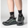SALOMON Women's GENESIS GTX W turbulence/schwarz/grün milieu Laufschuhe - grau