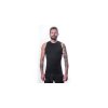 SENSOR Herrenhemd MERINO AIR schwarz ärmellos