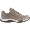 OBOZ Damen-Trekking-Schuhe OUSEL LOW B-DRY WATERPROOF WIDE cinder stone - braun