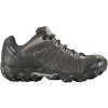 OBOZ Herren-Trekkingschuhe BRIDGER LOW B-DRY WATERPROOF WIDE dark shadow - schwarz