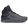 ALTRA Herren Trekkingstiefel LONE PEAK 9 WATERPROOF MID schwarz/grau - grau/schwarz (Größe EU - komplett 43)