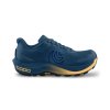 TOPO ATHLETIC Herren MTN RACER 4 navy/orange Laufschuhe - blau (Größe EU - komplett 42)