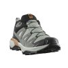 SALOMON Herren-Trekkingstiefel X ULTRA 360 LEATHER GTX Schmiedeeisen/Sedona Salbei/Sierra - grau-grün (Größe EU - komplett 42)