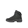 LOWA Women's RENEGADE EVO GTX MID Ws Wide asphalt/türkis trekking boots - schwarz (Größe EU - komplett 36)