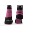 BRIDGEDALE Damen Trekkingsocken HIKE MIDWEIGHT MERINO PERFORMANCE ANKLE schwarz/rosa - schwarz/rosa (Größe L)